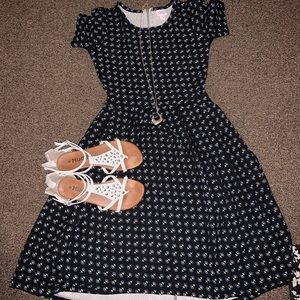 LuLaRoe Amelia dress: like new !